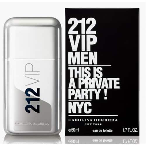 Carolina Herrera 212 VIP Men Eau De Toilette - Verleidelijke Geur 50ml - Herenparfum met luxe geuren. Productfoto 3