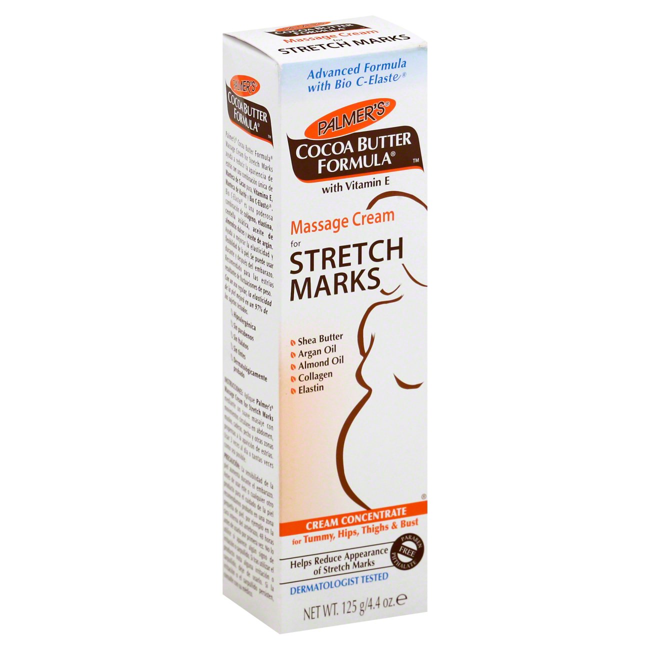 Palmer’s Cocoa Butter Anti-Striae Crème 250ml - Natuurlijke Verzorging tegen Striae