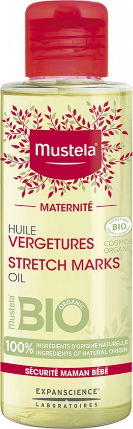 Mustela Maternité Anti-Striae Olie 105 ml – Voorkomt en Vermindert Striae