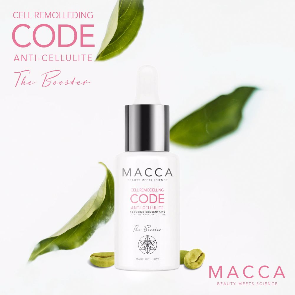 Macca Cell Remodelling Code Serum 40ml – Luxe Serum tegen Cellulit