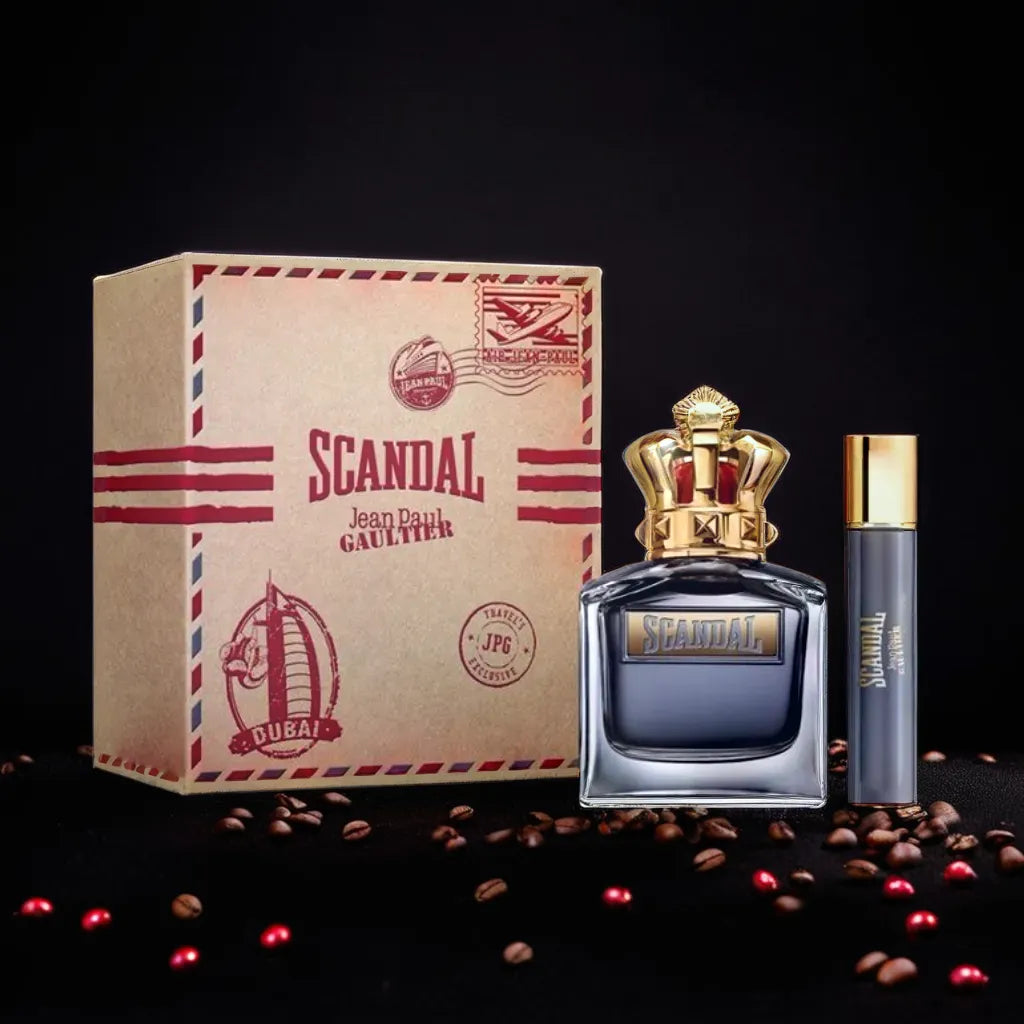 Jean Paul Gaultier Scandal Pour Homme Geschenkset – Eau de Toilette 100 ml + 10 ml