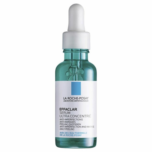 La Roche-Posay Effaclar Serum flesje voor een witte achtergrond.