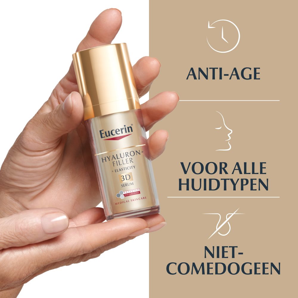 Eucerin Hyaluron-Filler Serum (30 ml) -  Jeugdige Huid & Minder Rimpels