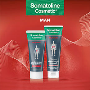 Somatoline Man Taille en Buik Intensief Nachtcrème – Duopack 2x250 ml