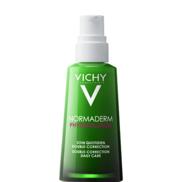 Het Vichy Normaderm Phytosolution Daily Care 50ml flesje voor een witte achtergrond.