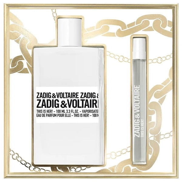 Zadig & Voltaire This is Her! Eau de Parfum 100 ml + 10 ml Travel Spray