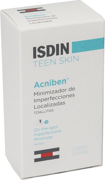 ISDIN Acniben Teen Skin Rx Acne Wipes - Acnebestrijding voor Tieners