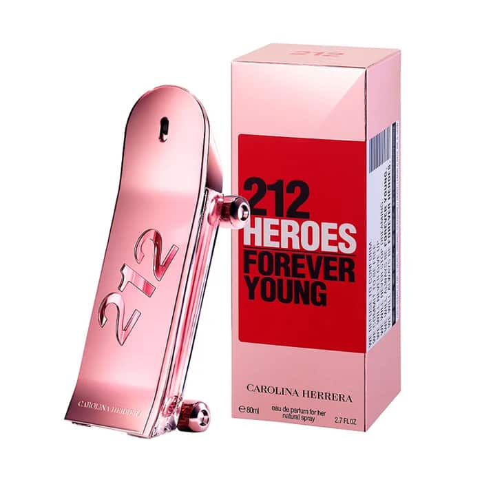 Carolina Herrera 212 Heroes For Her Eau De Parfum - Verleidelijke Geur 80ml - Productfoto 3